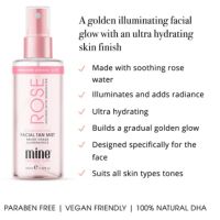Спрей за лице (тен) Minetan Rose Illuminating Facial Tan Mist, снимка 2 - Козметика за лице - 45625366