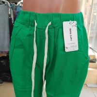 Дамски памучен летен панталон, снимка 4 - Панталони - 45232476