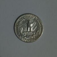 1/4 долар САЩ 25 цента Америка , Четвърт долар Сребърна монета Втората световна , снимка 4 - Нумизматика и бонистика - 45390511