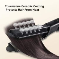 Професионална турмалинова преса за коса с йони,  за всички типове коса / 4 степени , снимка 3 - Преси за коса - 45572331