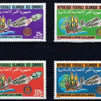 Коморски острови 1985 - кораби MNH, снимка 1 - Филателия - 45522981