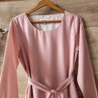 Розова рокля , снимка 3 - Рокли - 44951630