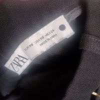 Плисирана черна дълга пола Zara, снимка 4 - Поли - 45097121