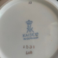 Порцелан чиния Kaiser W Germany , снимка 6 - Антикварни и старинни предмети - 44970034
