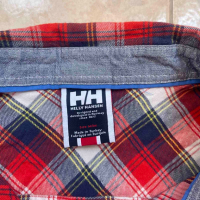 Мъжка карирана риза Halley Hansen размер М , снимка 5 - Ризи - 45038058