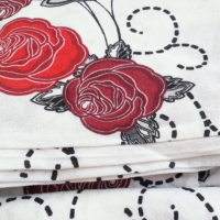 Спален комплект червени рози памук , снимка 8 - Спално бельо - 16073881