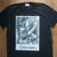 Calvin Klein - страхотна мъжка тениска , снимка 5 - Тениски - 45513487