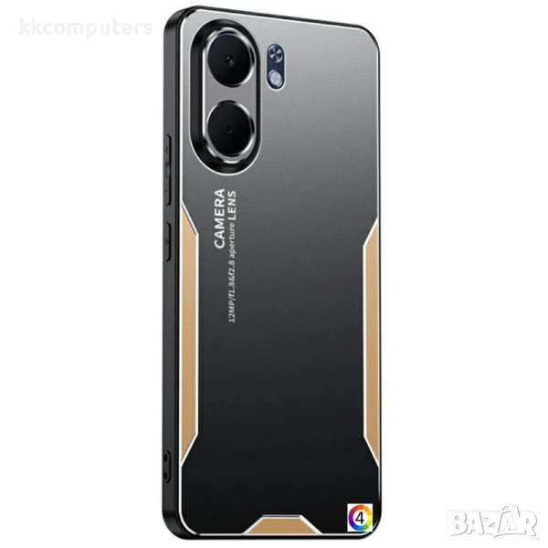 Oppo A5x 5G / 4G Aluminium Alloy/ Anti-drop Удароустойчив Калъф и Протектор, снимка 1