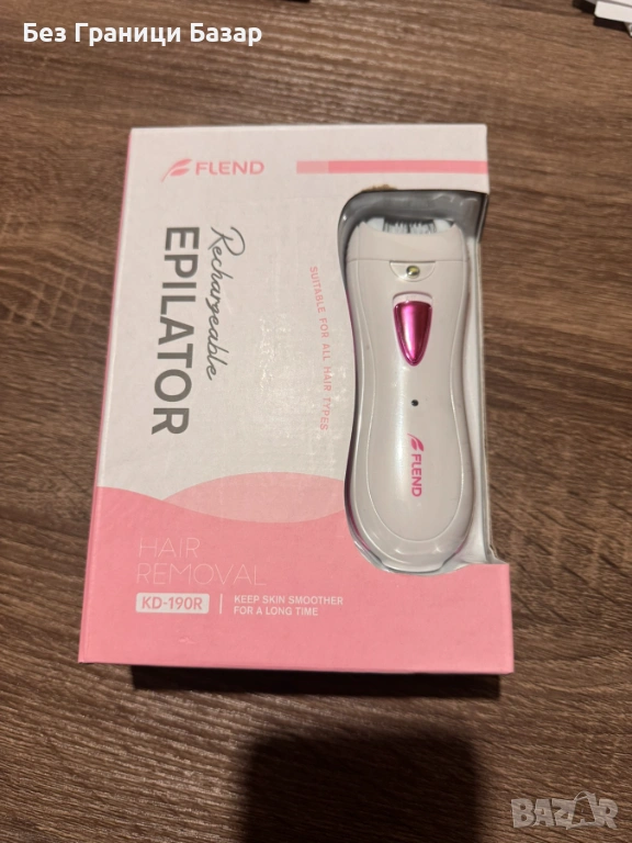 Нов Електрически епилатор за цяло тяло безжичен с LED обезкосмяване жени, снимка 1