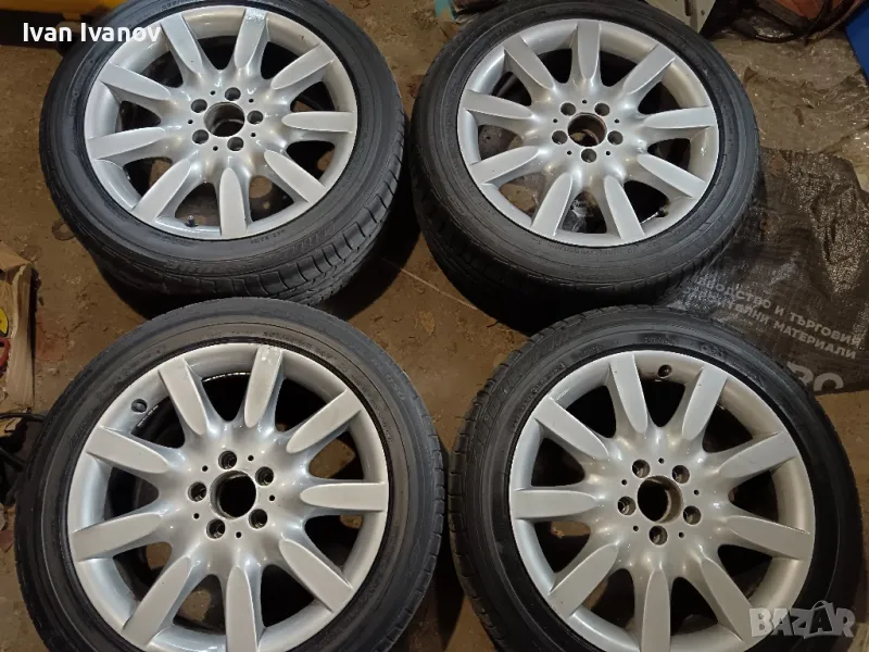 Оригинални джанти с гуми 18 цола за mercedes s w221, снимка 1