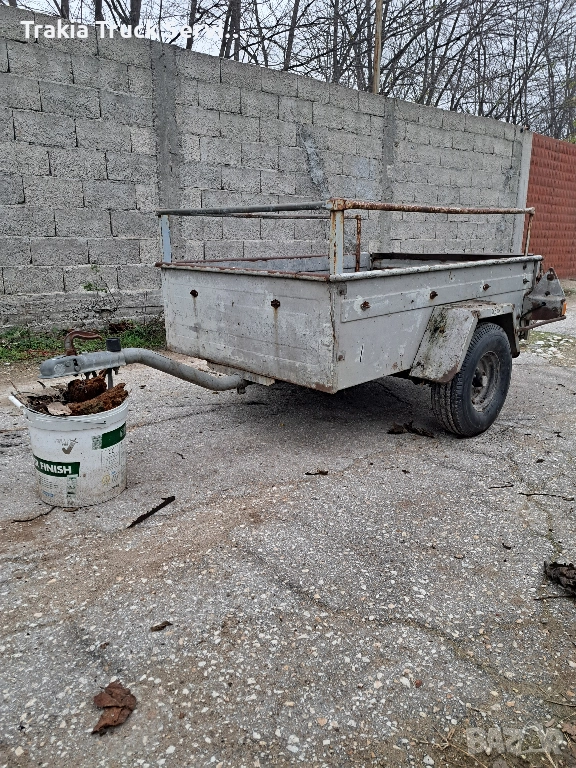 Немско ремарке Мотоблок Мини трактор , снимка 1