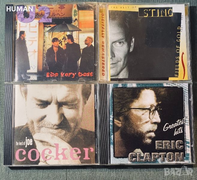 Eric Clapton-Sting -Joe Cocker-U2, снимка 1