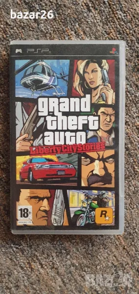 Playstation portable psp Grand theft auto GTA Liberty city  stories , снимка 1