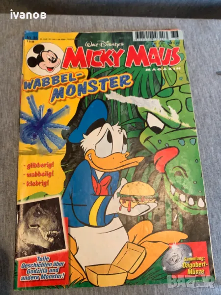 книжка Micky Maus 36, снимка 1