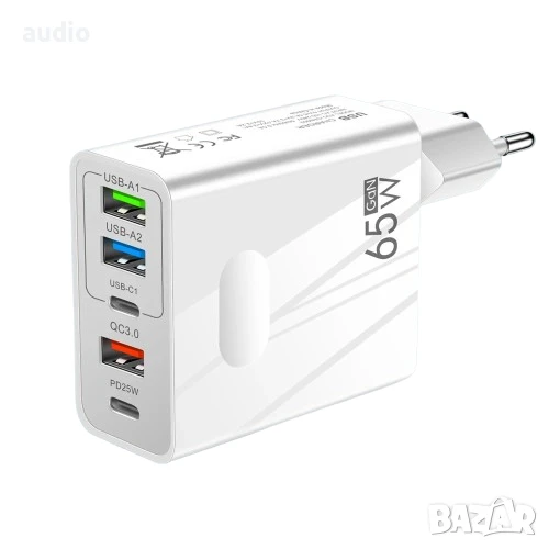Зарядно за телефон 65W, снимка 1