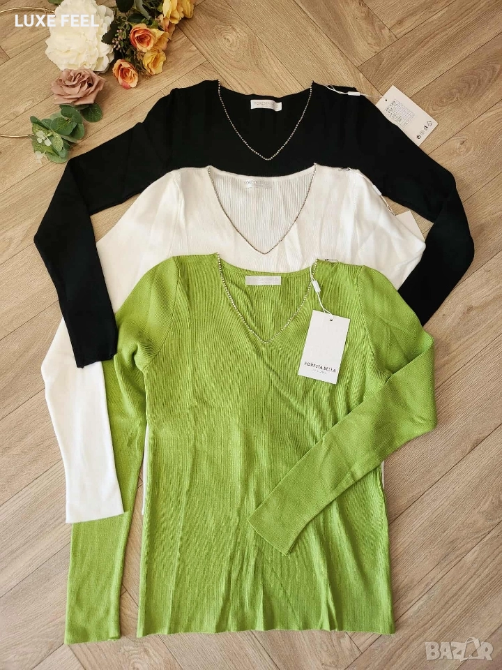 Дамска Блуза - Бяла ⚜️, снимка 1