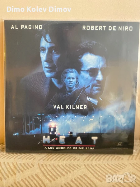 “HEAT” Laserdisc, Перфектно състояние, снимка 1