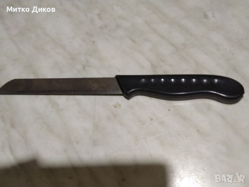 Нож немски от соца ГДР ростфрай нов 316х195мм острие, снимка 1