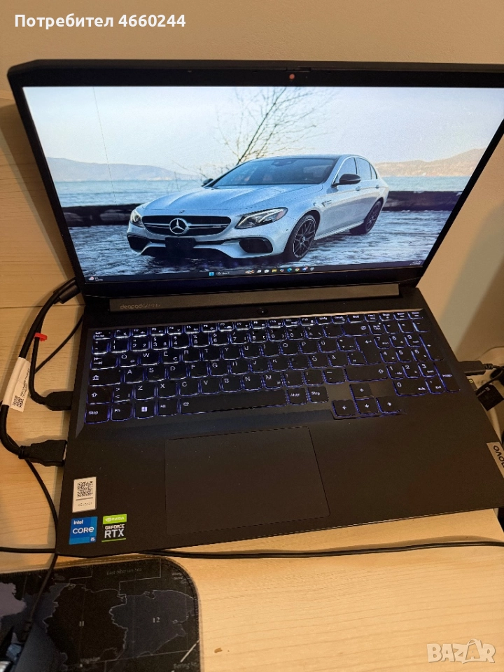 Геймърски Лаптоп LENOVO IDEAPAD GAMING 3 15IHU6k, снимка 1