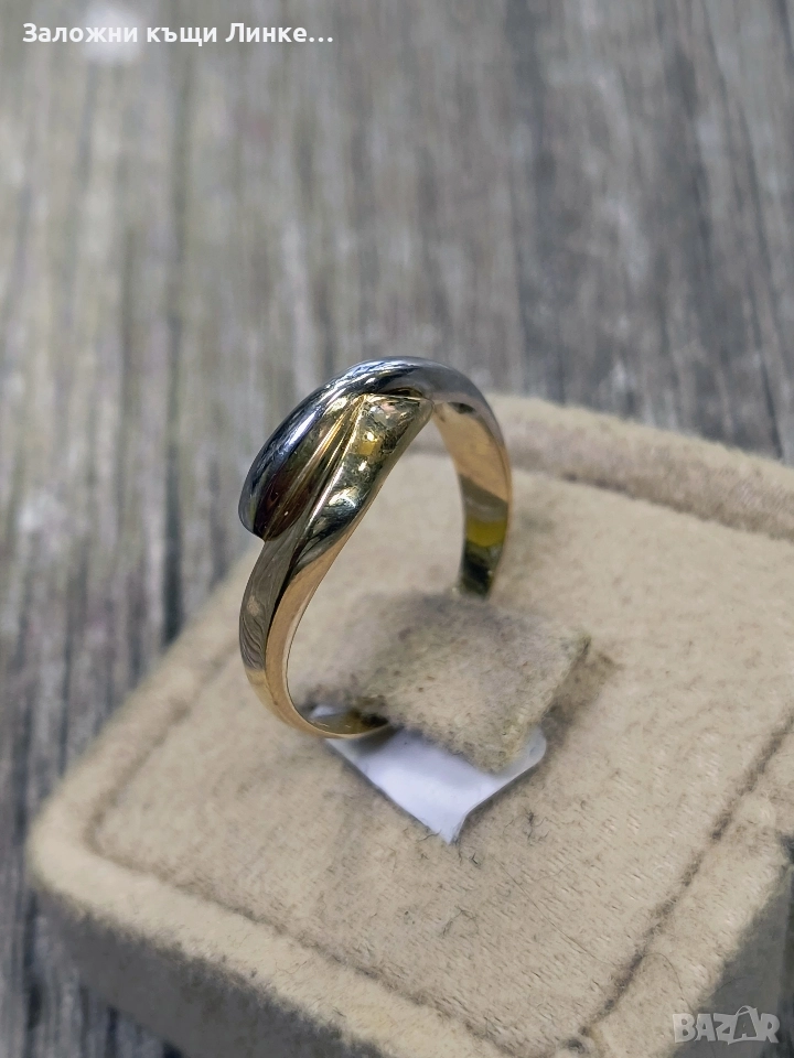 Златен Пръстен 2.55гр / 14К, снимка 1