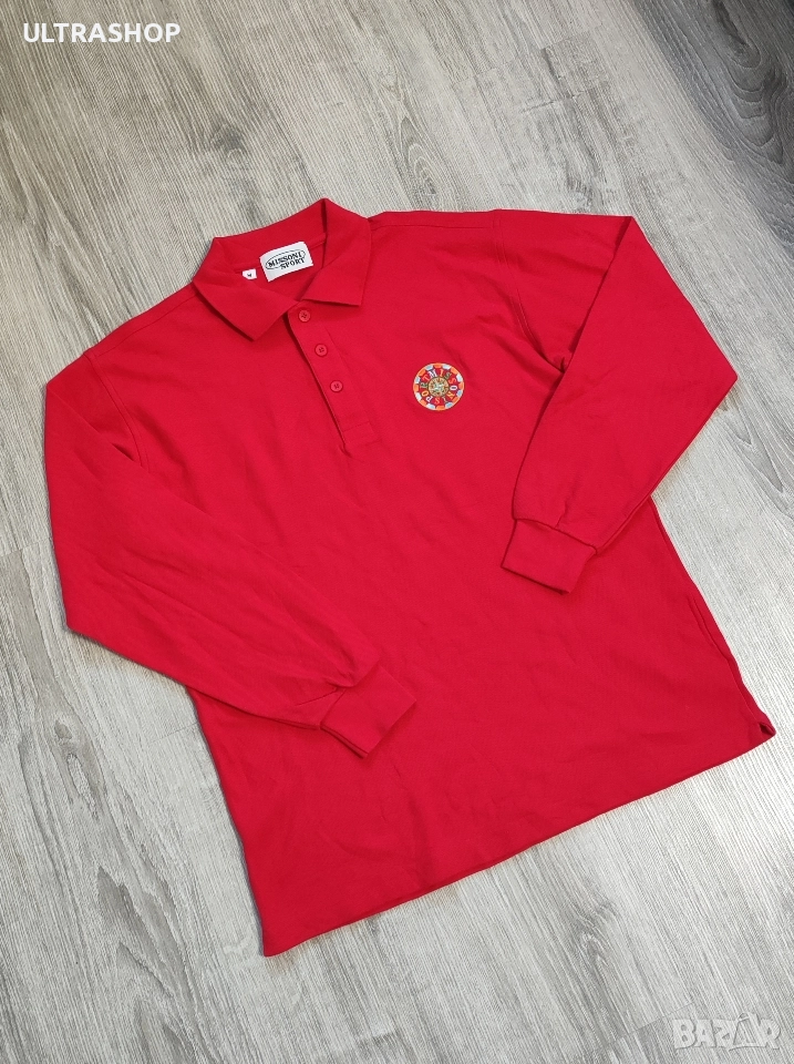 Missoni Sport M size Мъжка блуза с яка, снимка 1