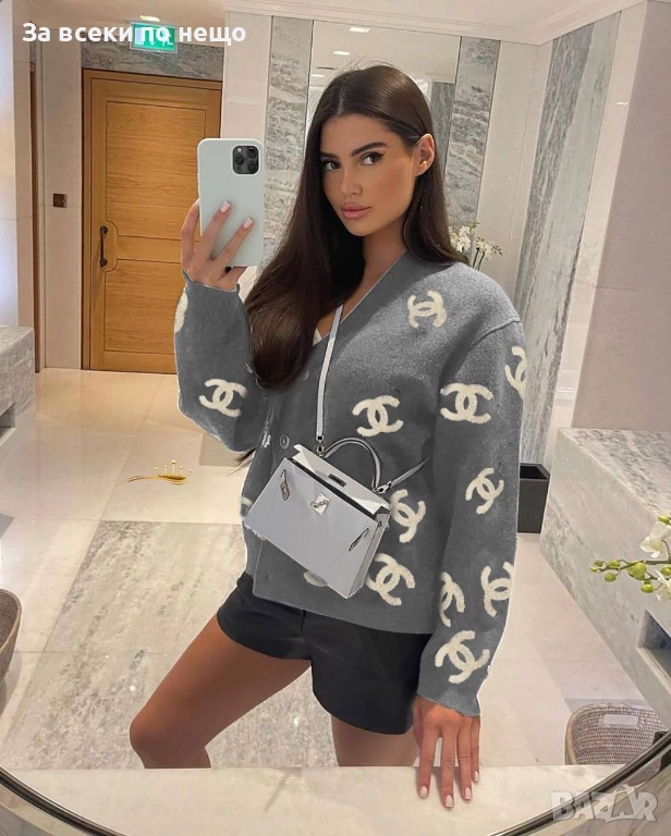 Chanel Дамска Жикетка Шанел - Налични Различни Цветове Код SK304, снимка 1