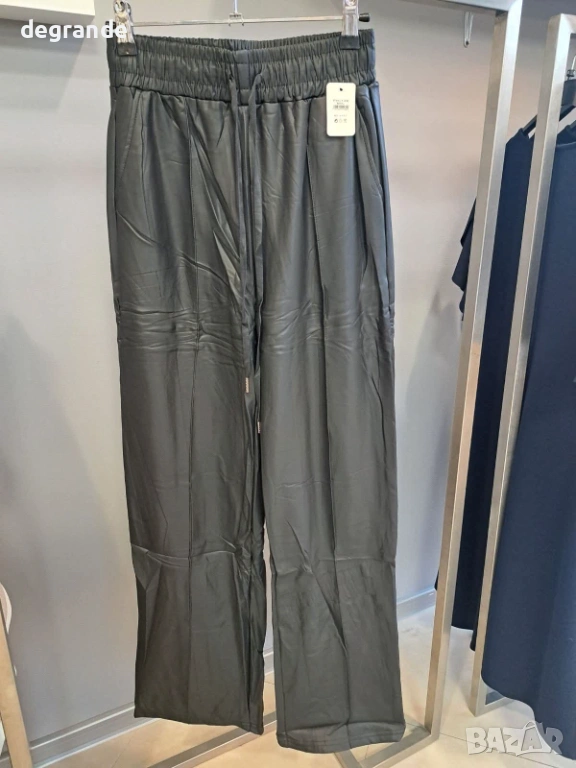 Дамски Кожен Панталон С М Л ХЛ ХХЛ , снимка 1