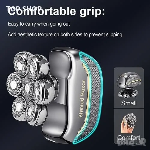 Нова Безжична акумулаторна електрическа самобръсначка тример Мъже Подарък, снимка 1