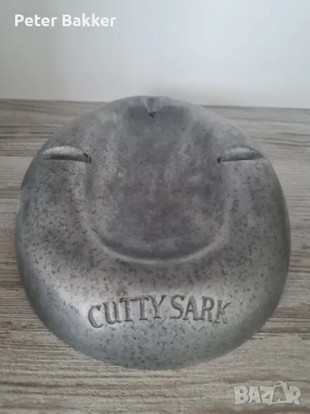 Алуминиев пепелник Cutty Sark 1954, рядък!, снимка 1