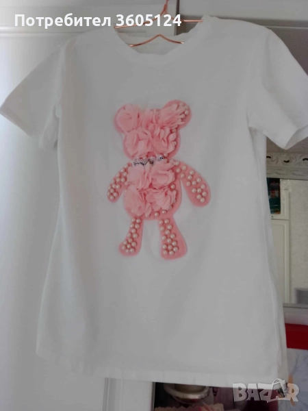 Блуза с къс ръкав, размер XS, снимка 1