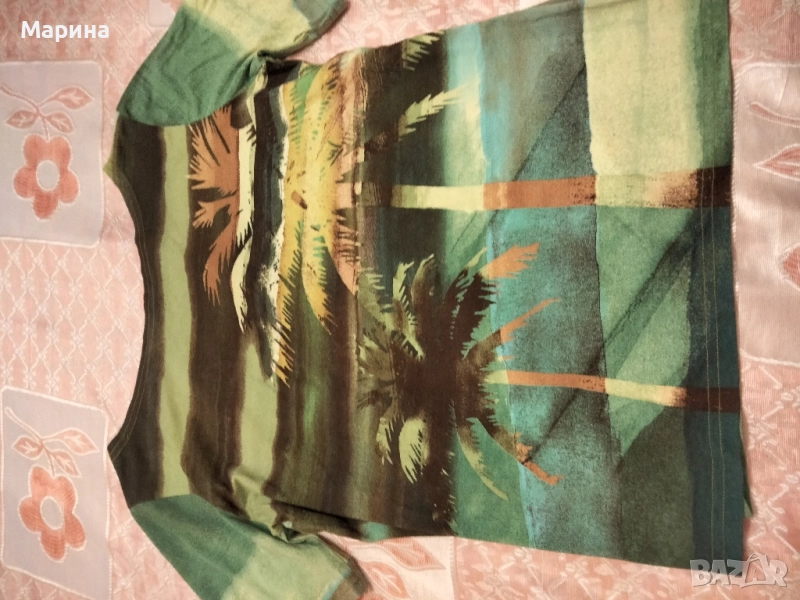 Дамска блуза с къс ръкав , снимка 1