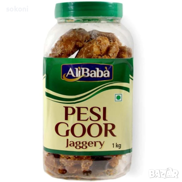 AliBaba Pesi Goor Jaggery / АлиБаба Тръстикова Захар на парчета 500гр;, снимка 1