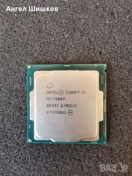 Intel Core i5-7500T SR337 2700MHz 3300MHz(turbo) L2-1MB L3-6MB TDP-35W Socket 1151, снимка 1