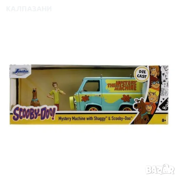 Scooby Doo Mystery Van Shaggy & Scooby 1:24 253255024, снимка 1