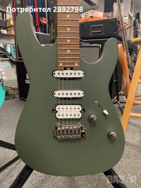 Harley Benton Fusion iii, olive matte finish, снимка 1