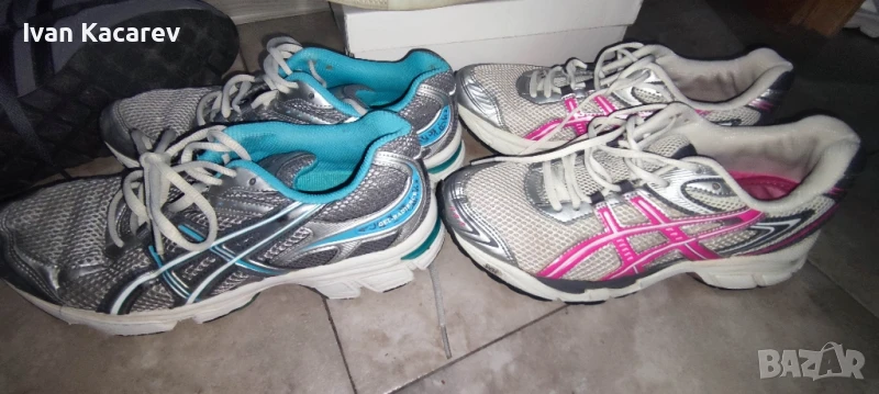 2 чифта 35 лв ASICS damski , снимка 1