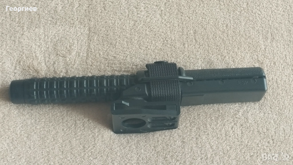 Телескопична палка стомана за самозащита , снимка 1