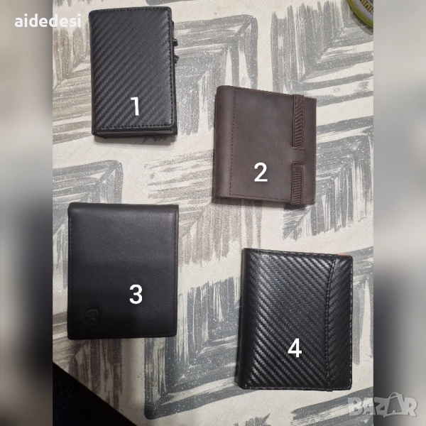 Нови мъжки портфейли, снимка 1