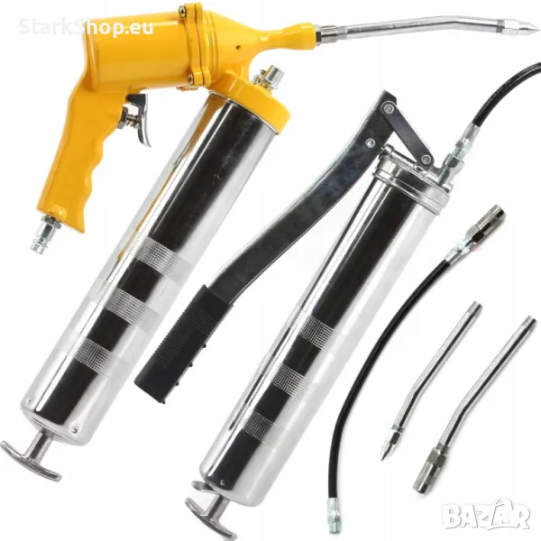 Пневматичен пистолет за ръчно смазване 400 мл – такаламит Mar-Pol, снимка 1