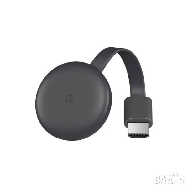 Мултимедиен плеър Google Chromecast 3 Hdmi Streaming Media Player, черен, снимка 1