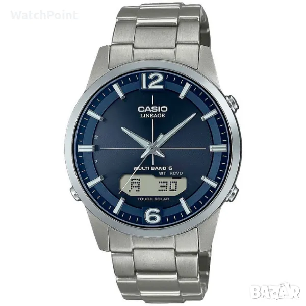 Мъжки часовник Casio Lineage Wace Ceptor Solar Titanium - LCW-M170TD-2AER, снимка 1