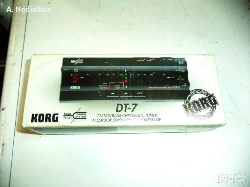 Korg tuner DT-7, снимка 1