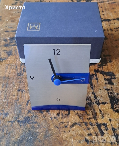 часовник за бюро Хенкелс Henkels Германия дизайнерски супер качествен в подаръчна кутия, снимка 1