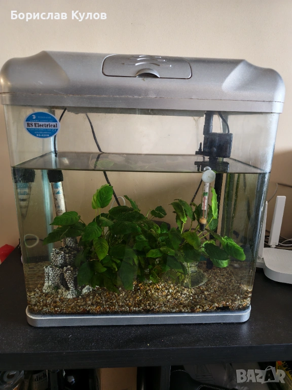 Продавам аквариум комплект, снимка 1
