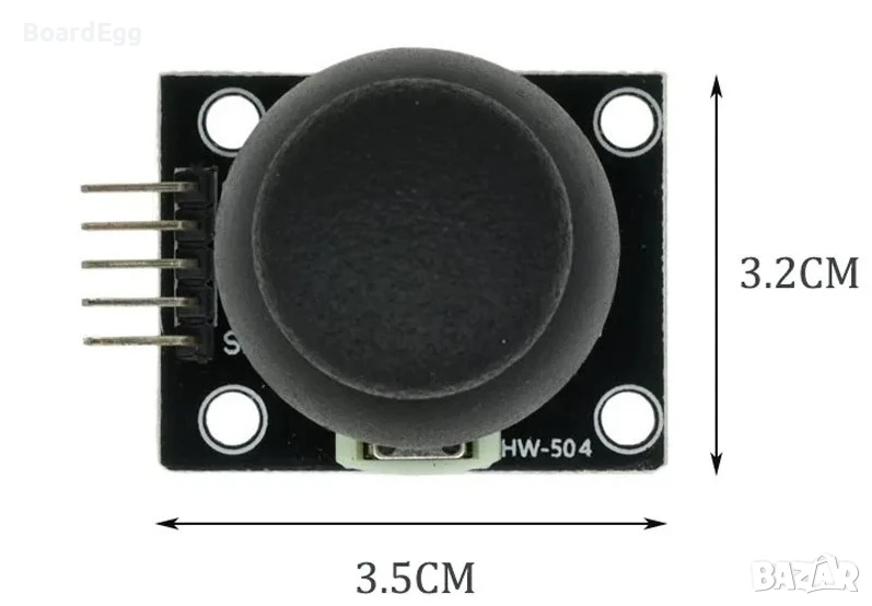 Двуосен джойстик модул KY-023, снимка 1