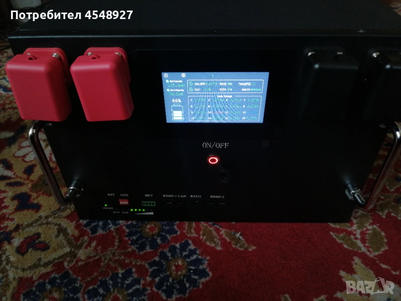 Продавам нова 51,2V 5,37kWh LiFePo4 батерия, снимка 1