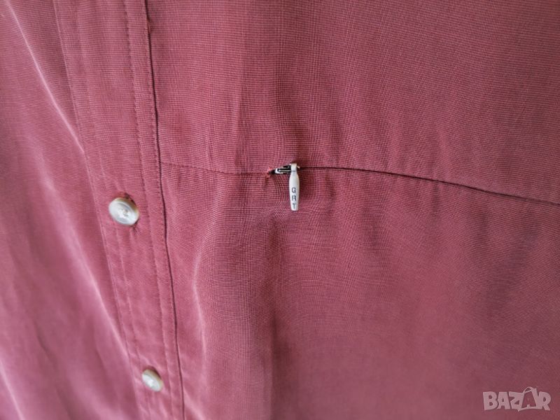 Columbia GRT Brown Bordo Trek Summer Hiking / L* / мъжка риза лятна с къс ръкав / състояние: ново, снимка 1