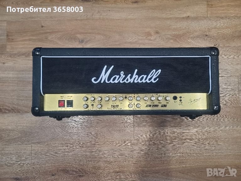 Marshall JCM 2000 TSL 60w лампов китарен усилвател с фуутсуич, снимка 1