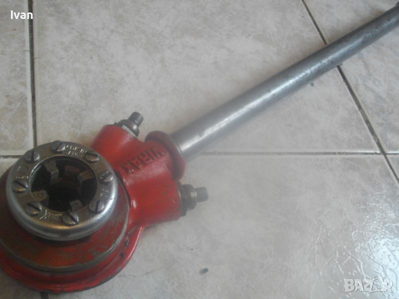 VIRAX 521-Made in FRANCE-Винтонарезка Плашка Резбонарезна За Резби На Водопроводни Тръби-С Глава 1/2, снимка 1