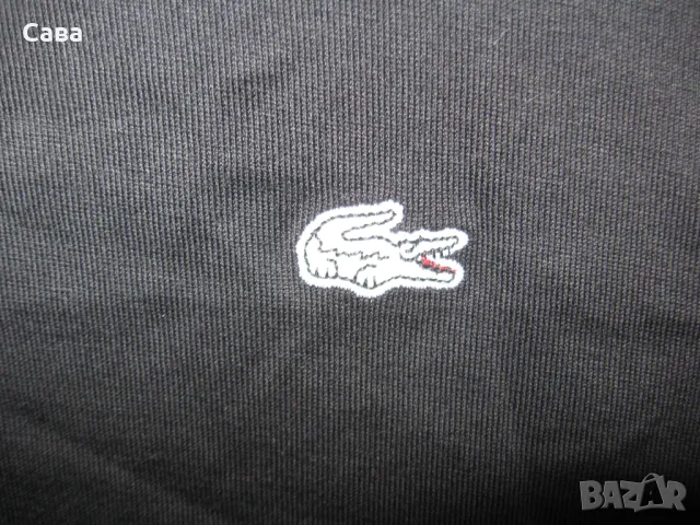 Поло LACOSTE  мъжко,С, снимка 3 - Блузи - 47960645